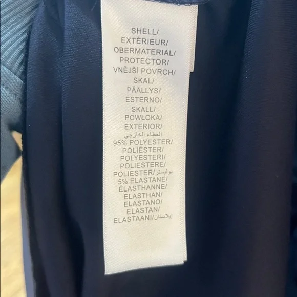 Adrianna papell jersey twist dress in midnight embellished open back NWT sz 8 - Picture 9 of 9